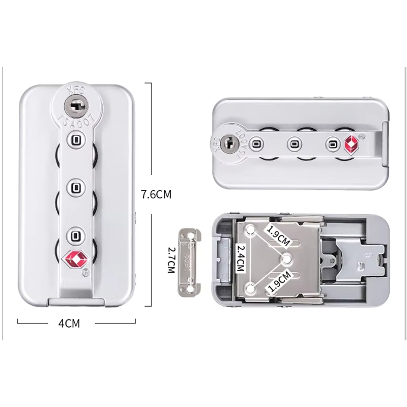 Travel Accessories Rimowa - これはリモワの荷物アクセサリーに適したTSA007ロックです。リモワのロック交換用、旅行用荷物スーツケース用のコンビネーション南京錠です。