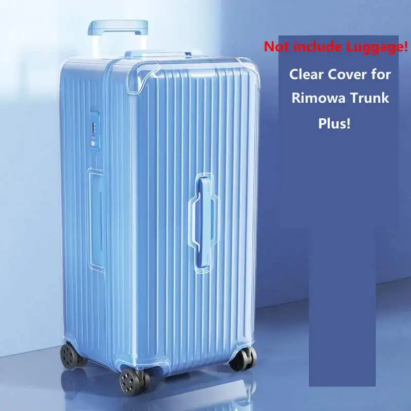 Travel Accessories Rimowa - Rimowaエッセンシャルトランクプラス用ラゲッジカバー、ジッパー付きスーツケースプロテクター、厚手のPVCカバー、トラベルアクセサリー、33インチ