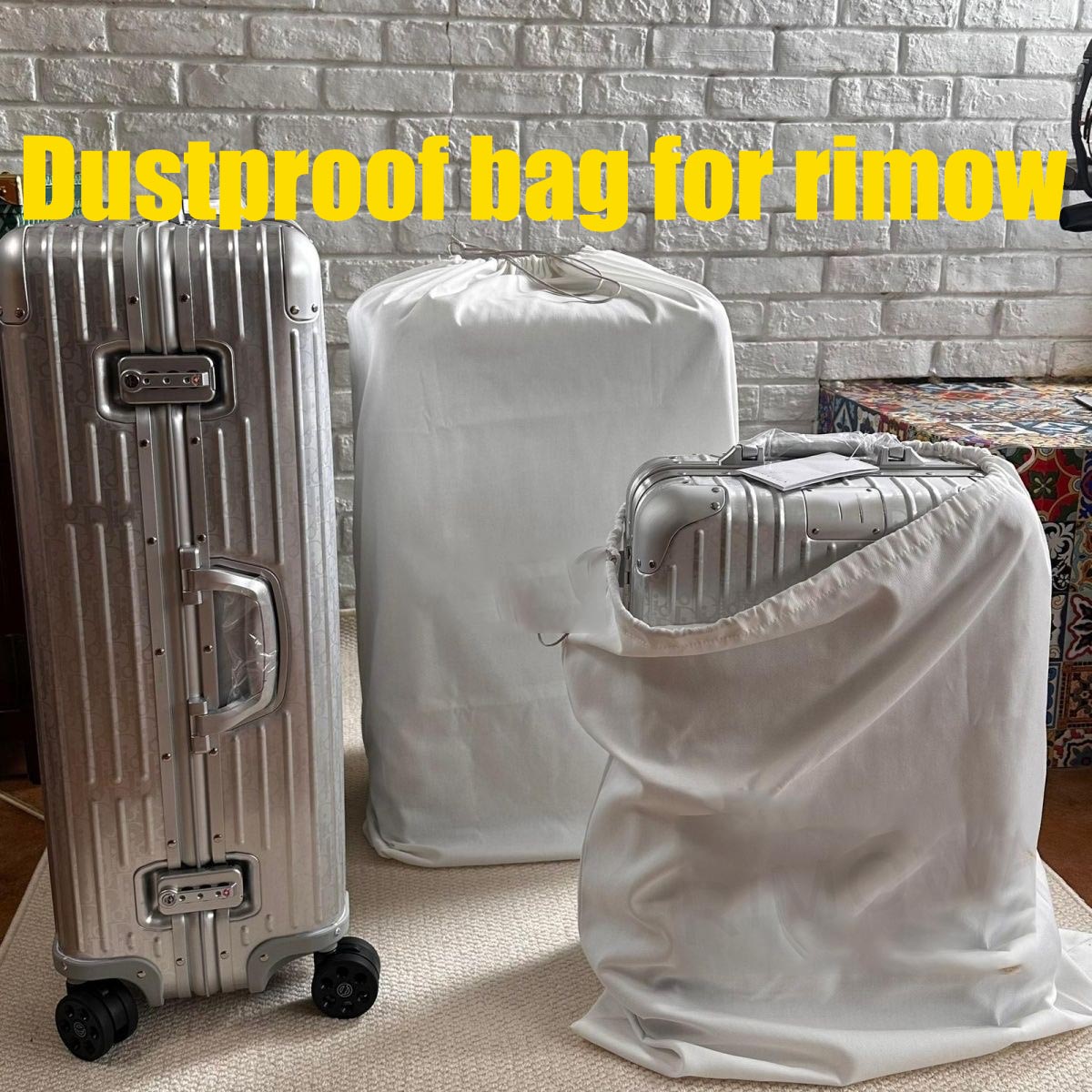 Travel Accessories Rimowa - 防塵綿製荷物カバープロテクター リモワ荷物用 リモワスーツケースカバー 20インチ22インチ26インチ28インチ30インチ33インチ用
