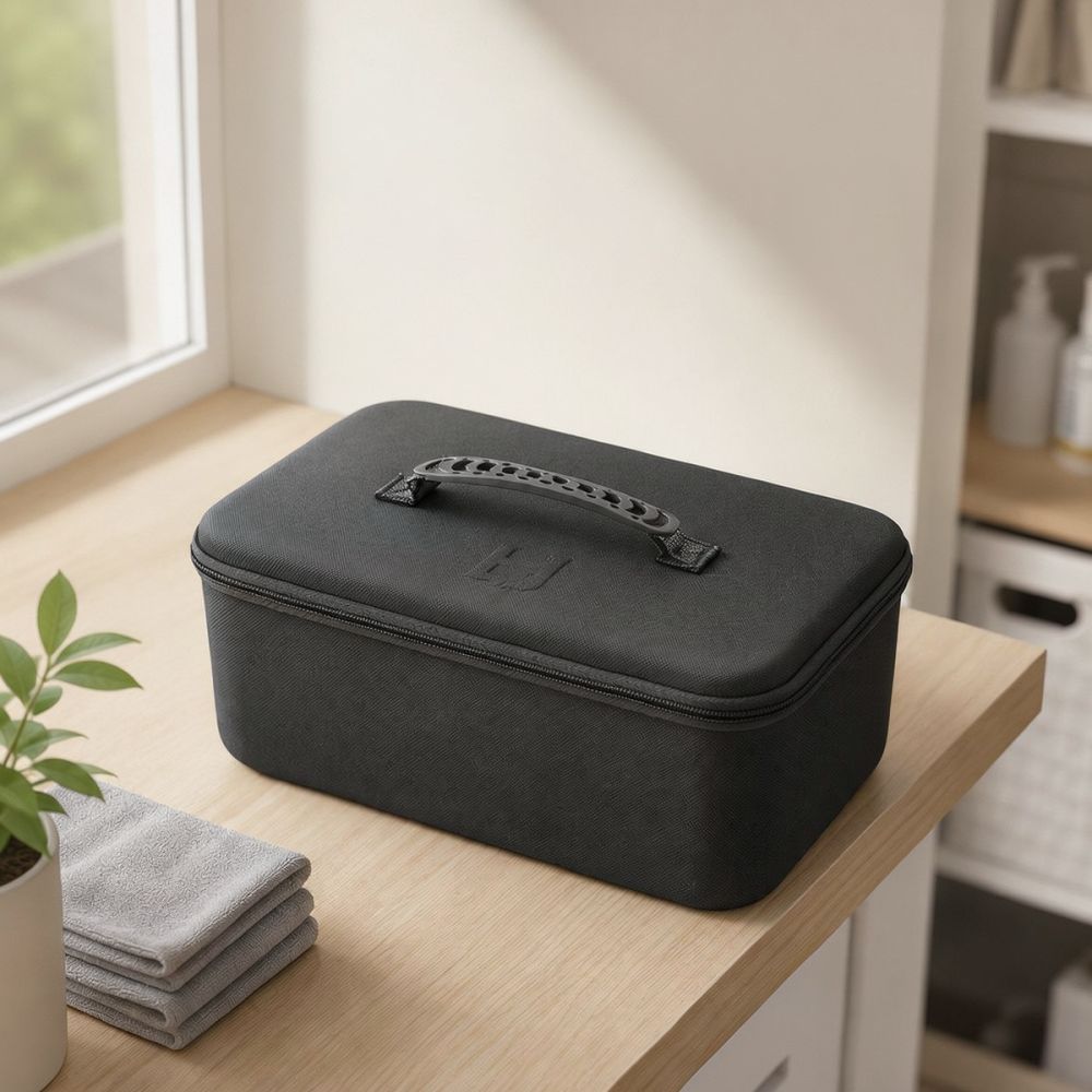 Travel Accessories Bag - Hutt C7窓清掃ロボット用、頑丈な収納バッグ。EVA製キャリングケース、持ち運び可能な収納ボックス、アクセサリー収納、旅行用。