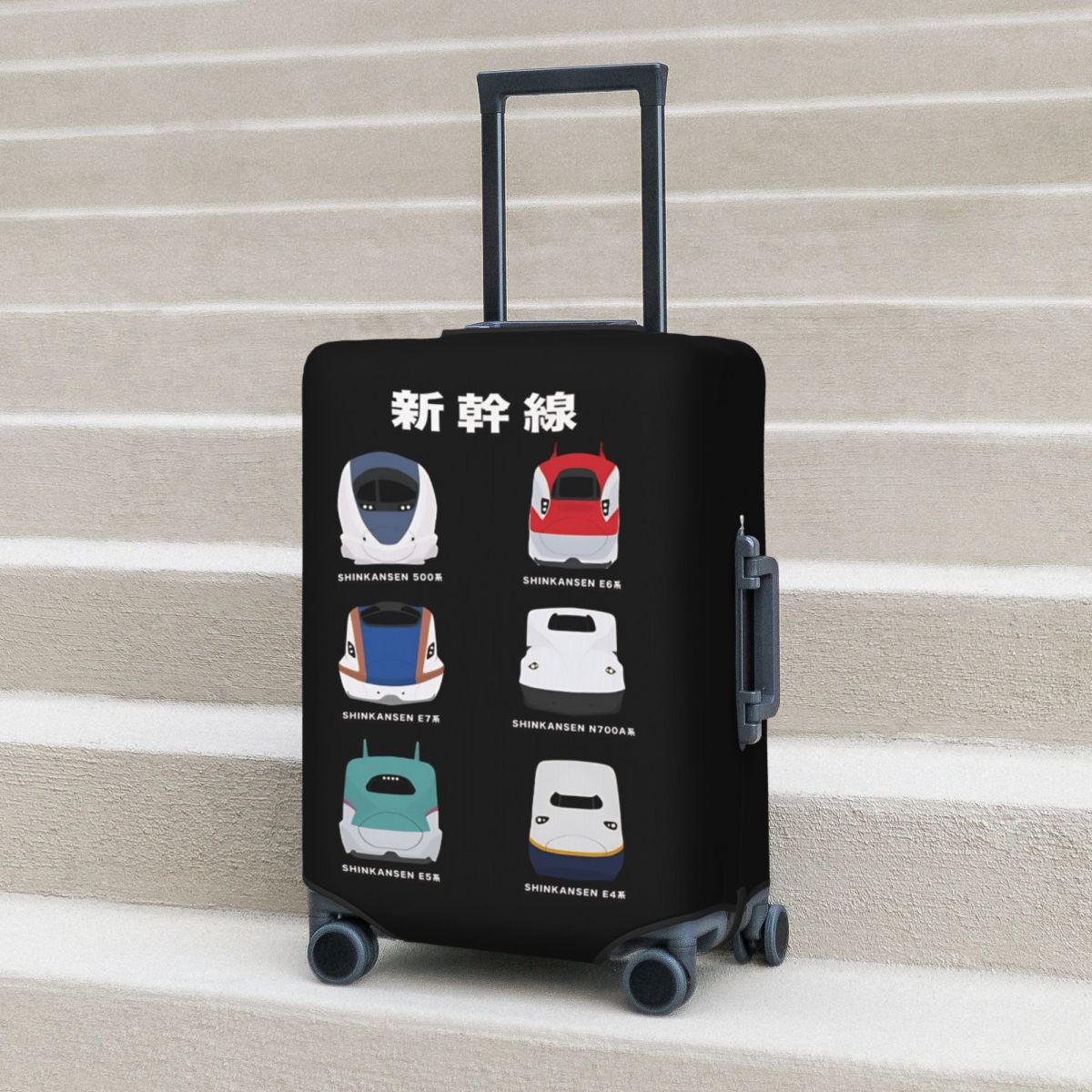 Travel Accessories For Train - 日本の新幹線スーツケースカバー ホリデークルーズ旅行用ストレッチ荷物用品プロテクター