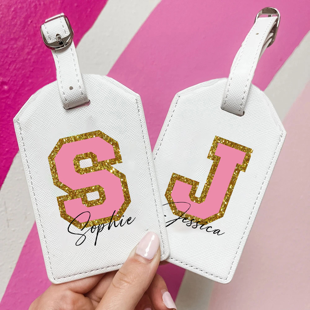 Travel Accessories Gifts For Her - パーソナライズされた旅行かばんラベル,名前,ハンドバッグ,バッグ