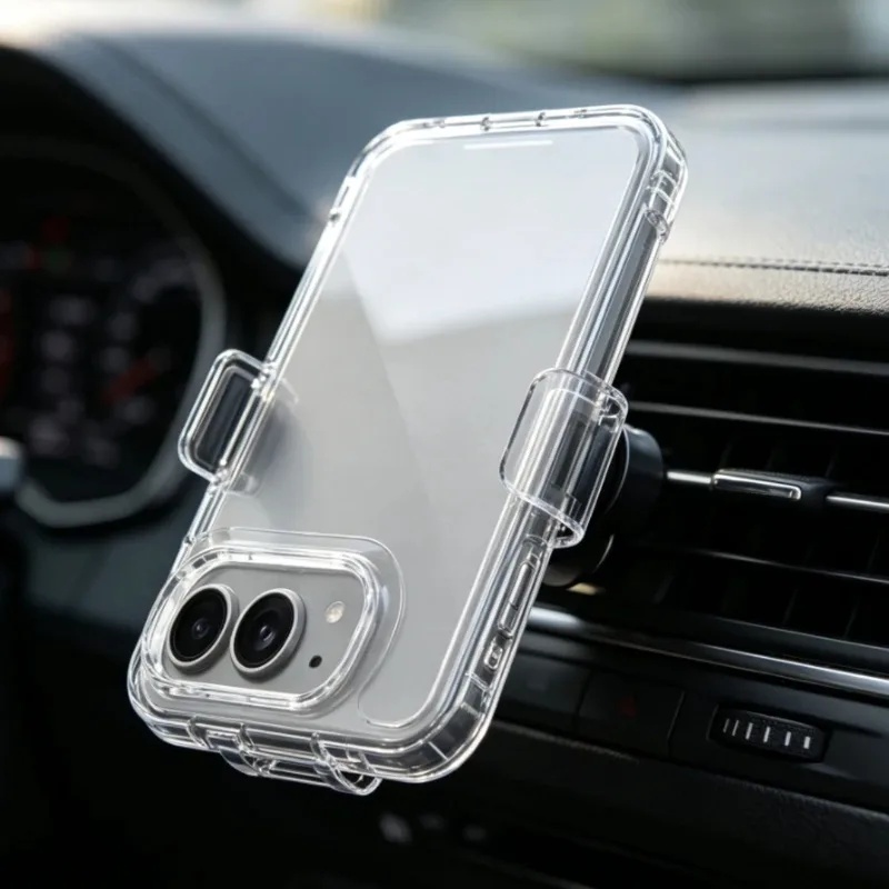 携帯電話ケース：iPhone 18 Ultra用 透明耐衝撃 - Travel Accessories Iphone のレビューと価格
