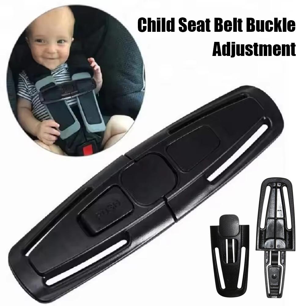 車のチャイルドシートストラップクリップバックルチェストハーネ - Travel Accessories For Baby のレビューと価格