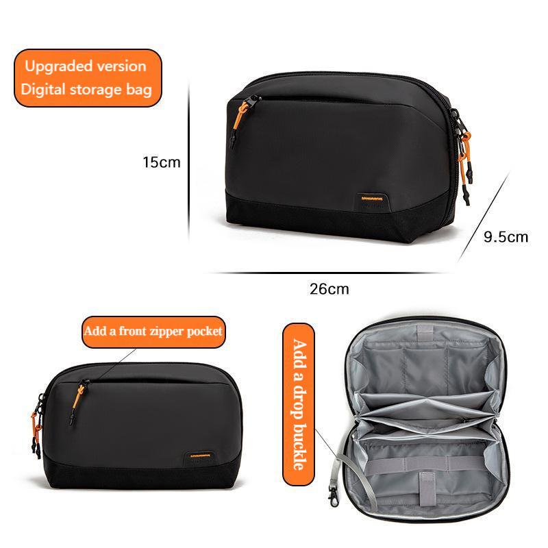 多機能デジタルアクセサリーバッグ。防水加工を施したナイロン製 - Travel Accessories Bag のレビューと価格