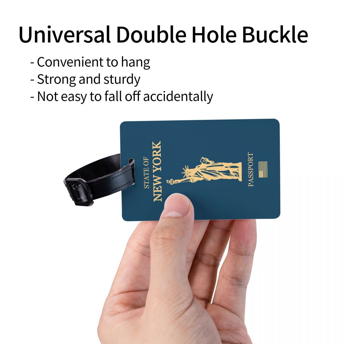 カスタムニューヨークパスポート荷物タグプライバシー保護バッグ - Travel Accessories New York のレビューと価格