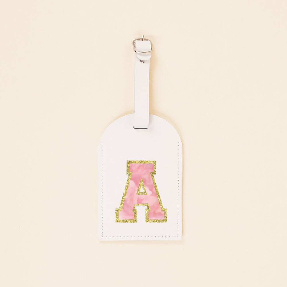 女の子のためのモノグラム付きの荷物タグ,独身パーティーの記念 - Travel Accessories Gifts For Her のレビューと価格