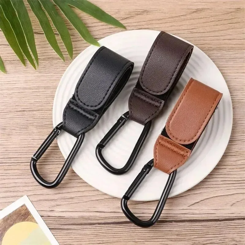 1/2/4個入り レザー製ベビーカー用フック PU製 調節可 - Travel Accessories For Baby のレビューと価格