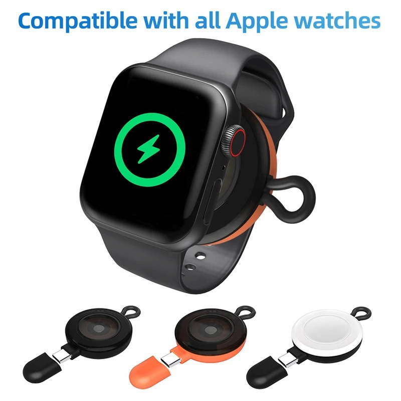 ミニタイプCスマートウォッチワイヤレス充電器ポータブルキーチ - Travel Accessories Iphone のレビューと価格