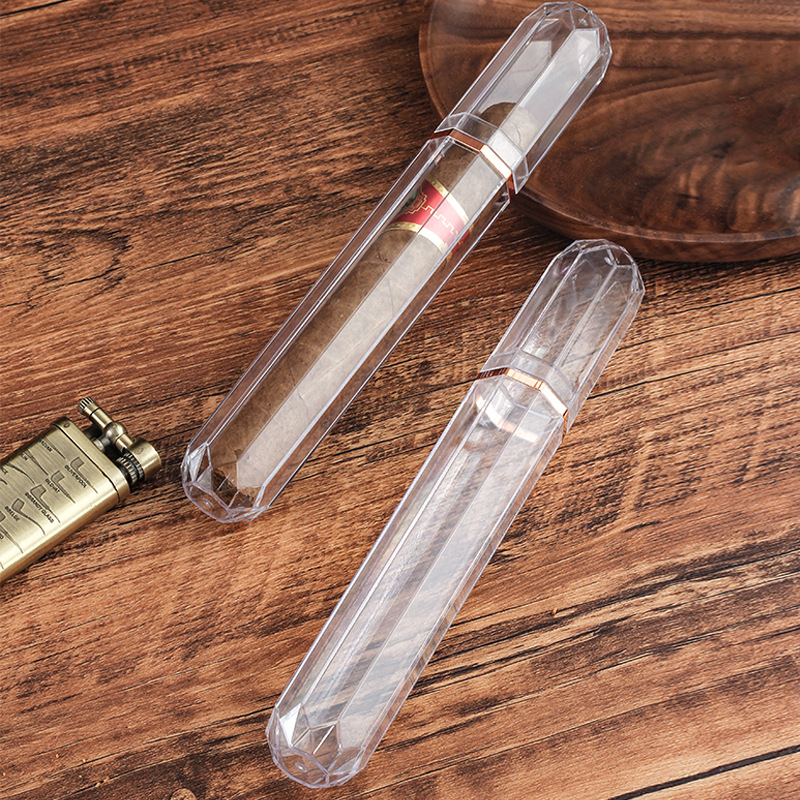 Acrylic Travel Cigar Tube Fash - Travel Accessories のレビューと価格