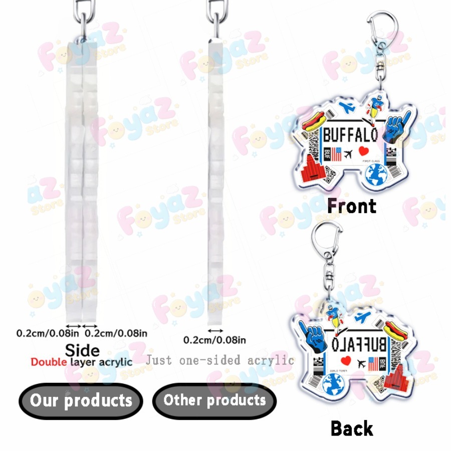 レトロ旅行飛行機キーホルダーアクセサリーバッグチャームニュー - Travel Accessories New York のレビューと価格