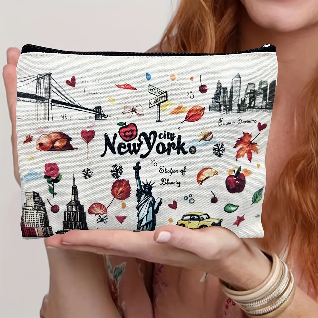 1pc ファッショナブルなかわいいニューヨークお土産ジッパー - Travel Accessories New York のレビューと価格