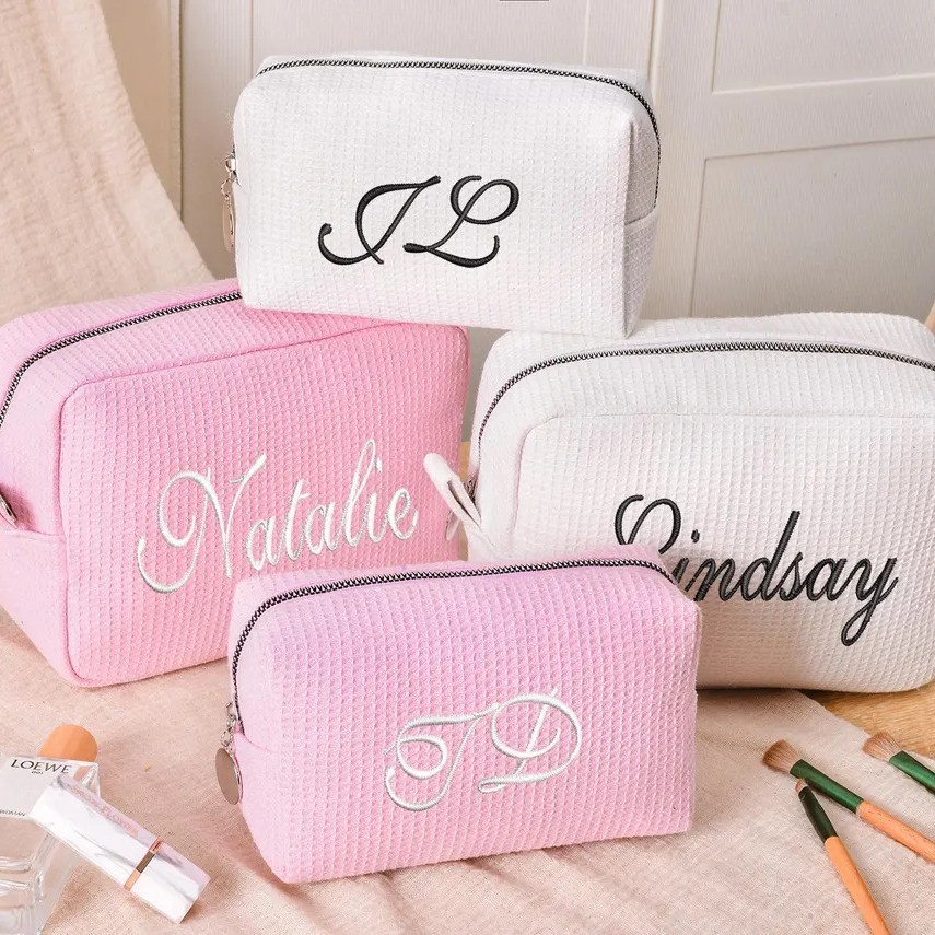 カスタムギフト シャオベラ ワッフルポーチ – パーソナライ - Travel Accessories Gifts For Her のレビューと価格