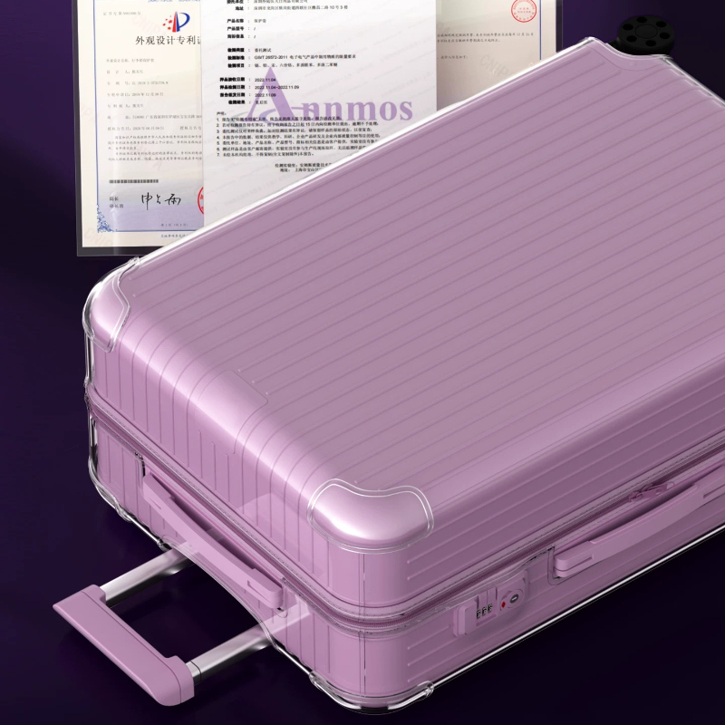透明なPVC製スーツケースカバー。リモワのスーツケースに適合 - Travel Accessories Rimowa のレビューと価格