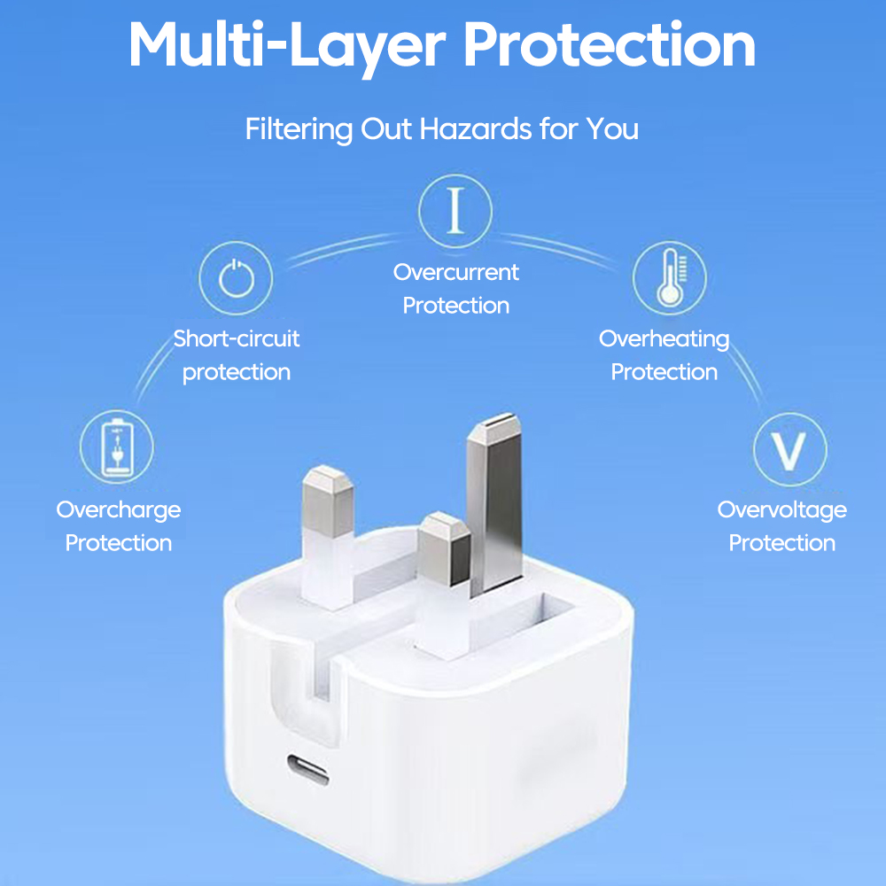 英国規格充電器 25W 超高速充電 モバイルフォン用折りたた - Travel Accessories Iphone のレビューと価格