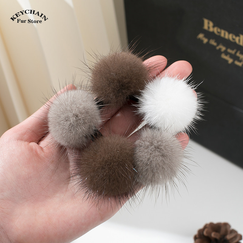 女の赤ちゃんぬいぐるみ弾性リアルファーヘアバンド小さなゴムヘ - Travel Accessories For Baby のレビューと価格