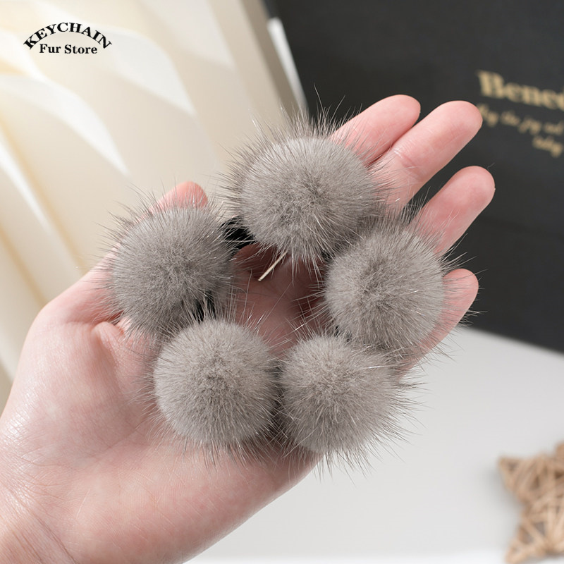 女の赤ちゃんぬいぐるみ弾性リアルファーヘアバンド小さなゴムヘ - Travel Accessories For Baby のレビューと価格