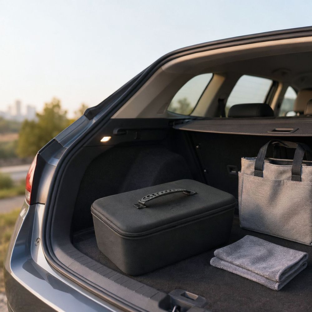 Hutt C7窓清掃ロボット用、頑丈な収納バッグ。EVA製キ - Travel Accessories Bag のレビューと価格