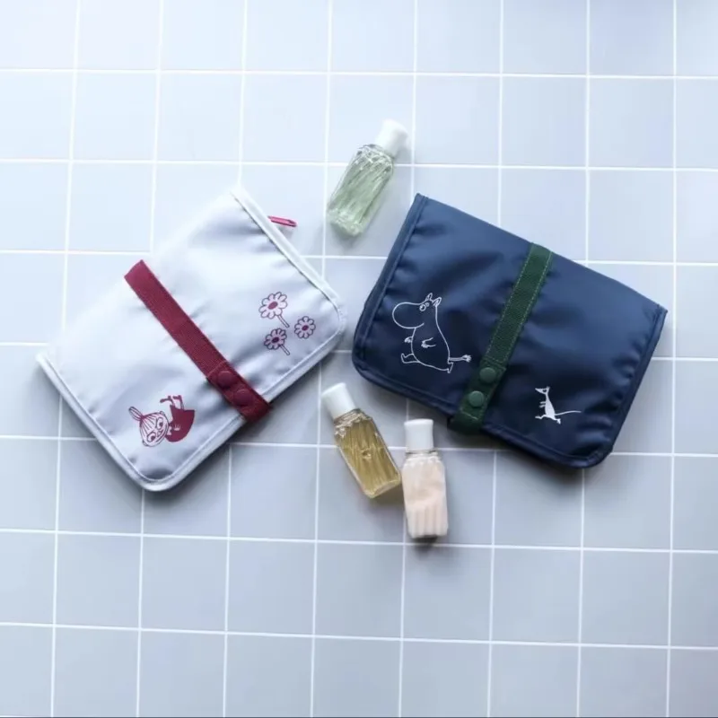 かわいいアニメ「ムーミン」シリーズのクリエイティブなデザイン - Travel Accessories Bag のレビューと価格