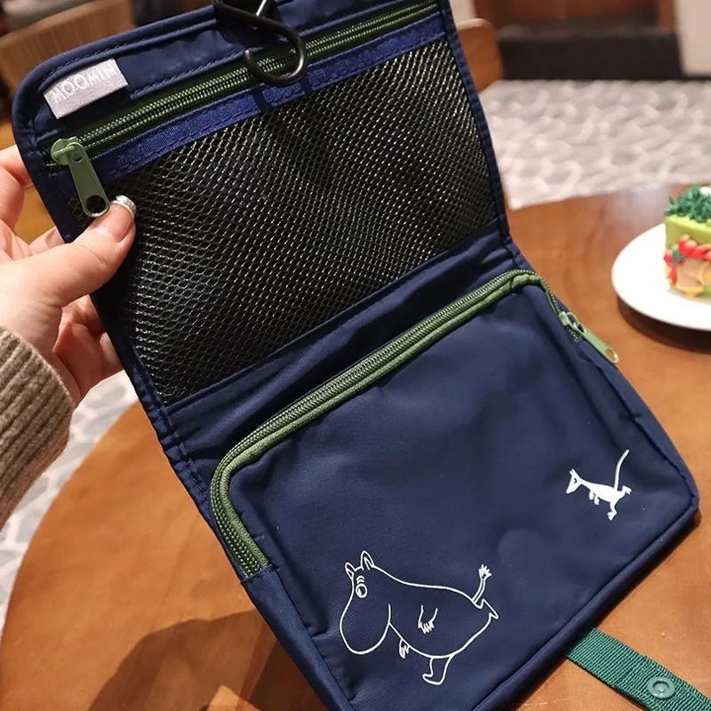 かわいいアニメ「ムーミン」シリーズのクリエイティブなデザイン - Travel Accessories Bag のレビューと価格