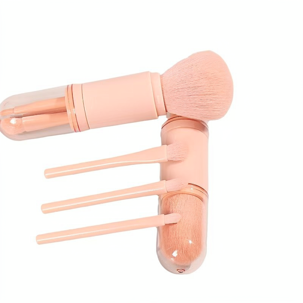 4本セットのメイクブラシ。携帯用で、パウダー、チーク、アイシ - Travel Accessories Gifts For Her のレビューと価格