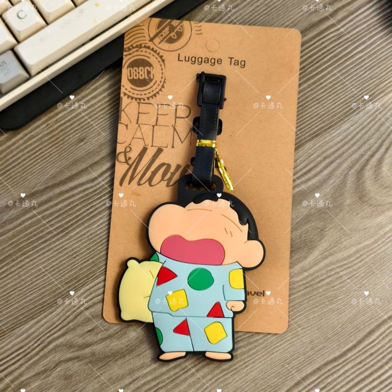 クレヨンしんちゃん漫画アニメキャラクターファッション荷物タグ - Travel Accessories Bag のレビューと価格