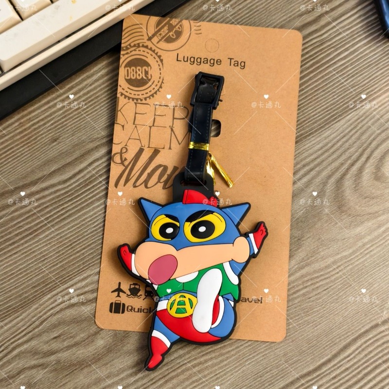 クレヨンしんちゃん漫画アニメキャラクターファッション荷物タグ - Travel Accessories Bag のレビューと価格