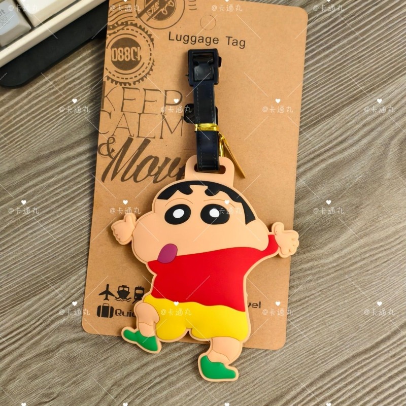 クレヨンしんちゃん漫画アニメキャラクターファッション荷物タグ - Travel Accessories Bag のレビューと価格