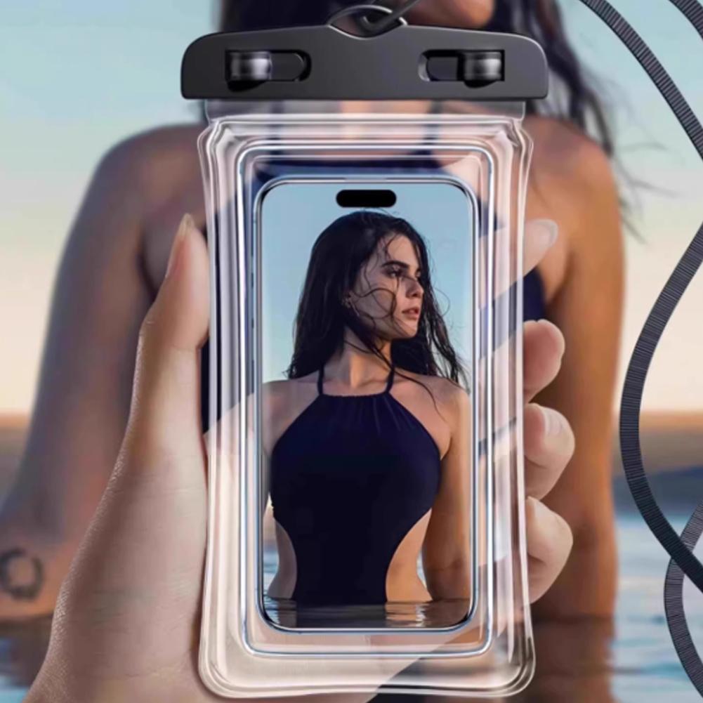 クリア防水携帯電話ケース ドライバッグポーチ iPhoneス - Travel Accessories Iphone のレビューと価格
