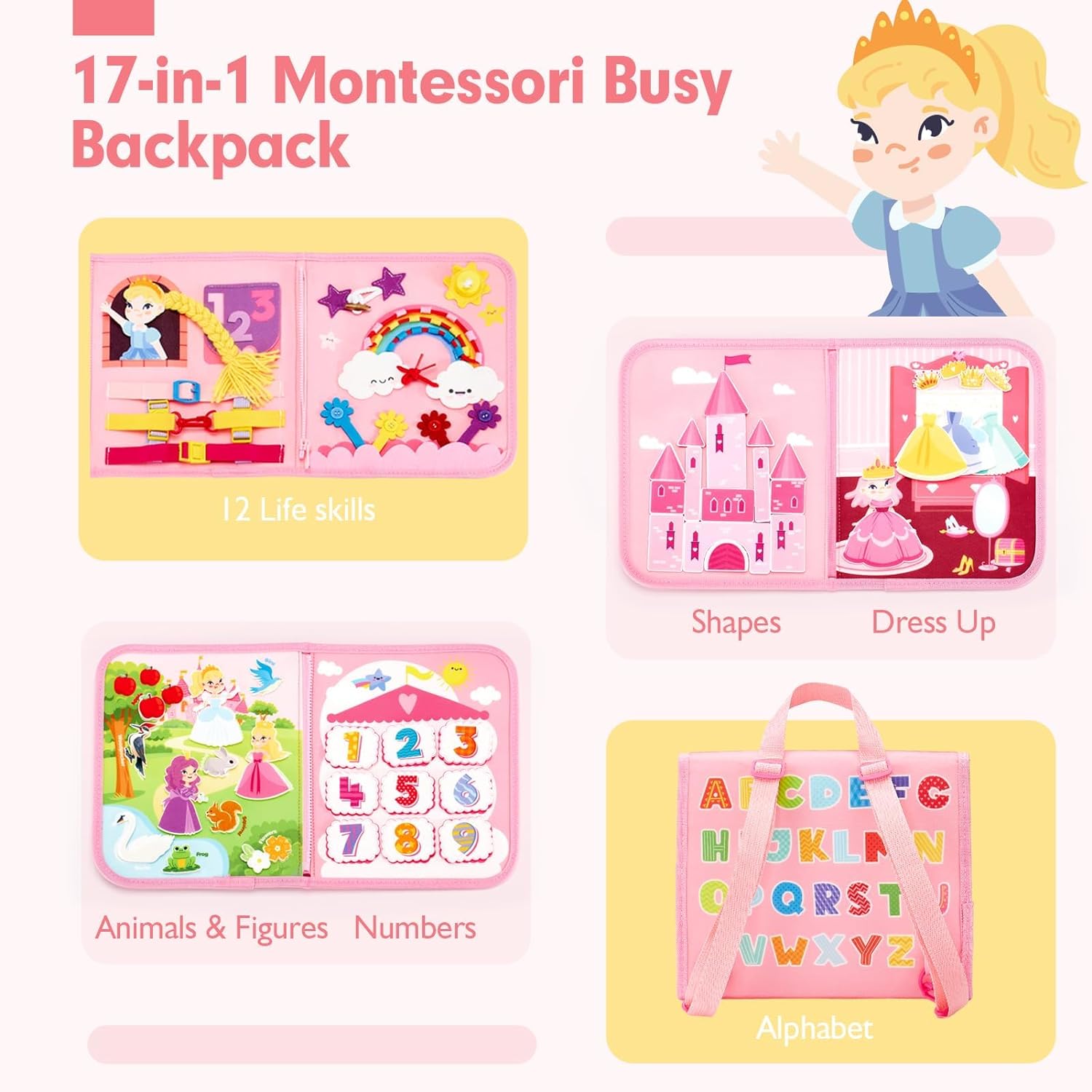 子供のための感覚ボードおもちゃ,運動,運動,旅行バックパック - Travel Accessories For Baby のレビューと価格