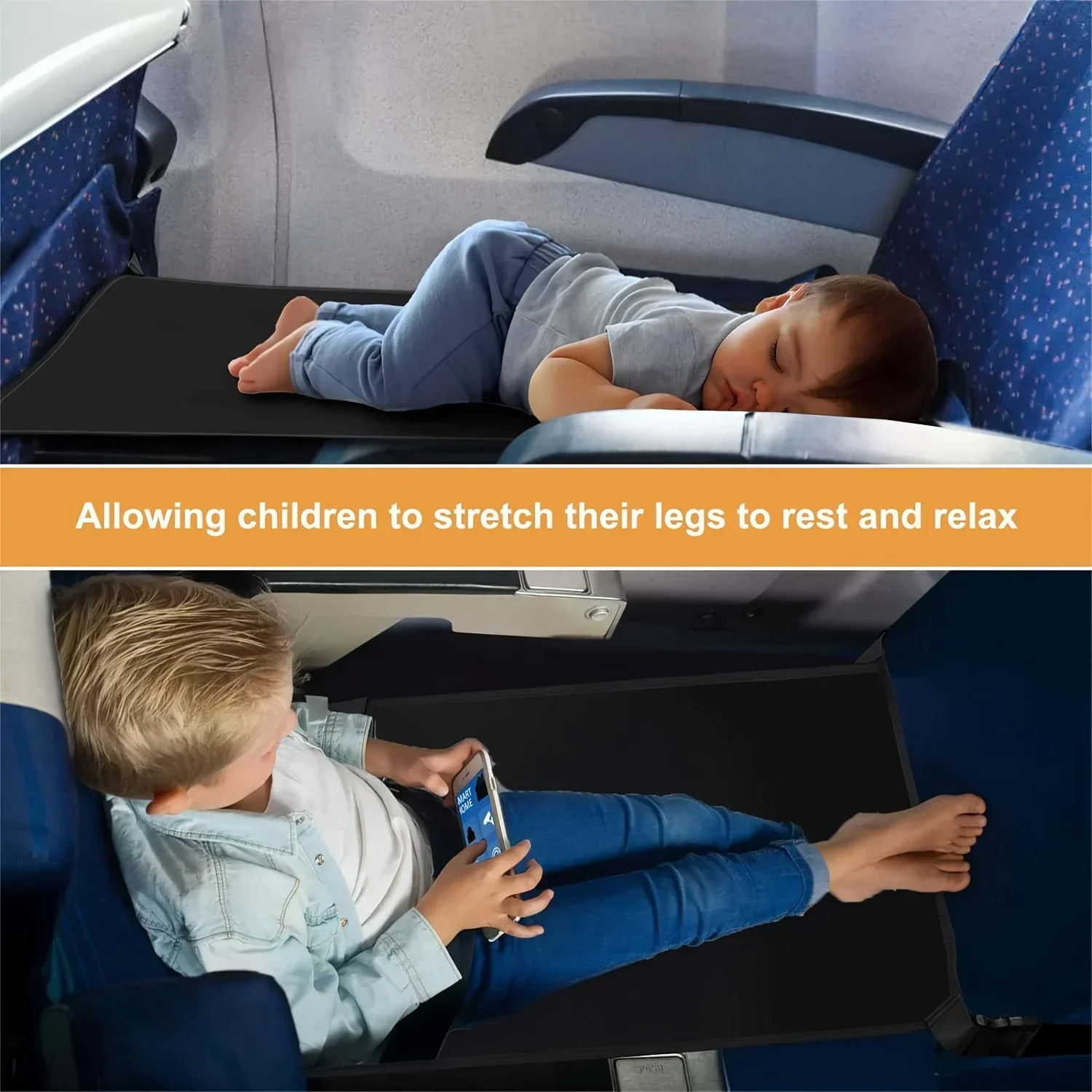 子供用機内ベッドシートエクステンダー、子供用ペダルベッド、飛 - Travel Accessories For Train のレビューと価格