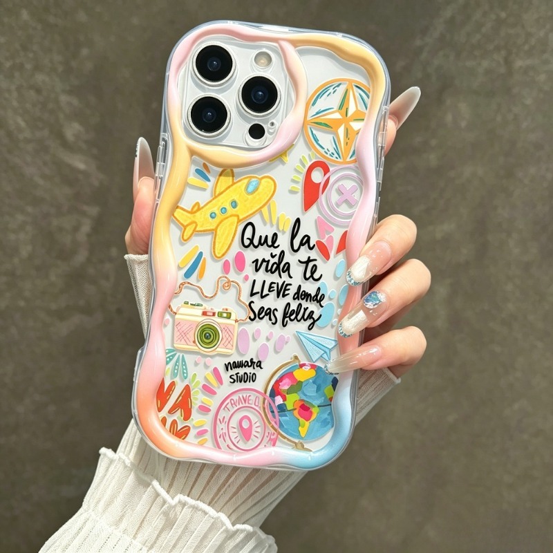 グラフィティトラベル飛行機柄iPhoneケース iPhone - Travel Accessories Iphone のレビューと価格
