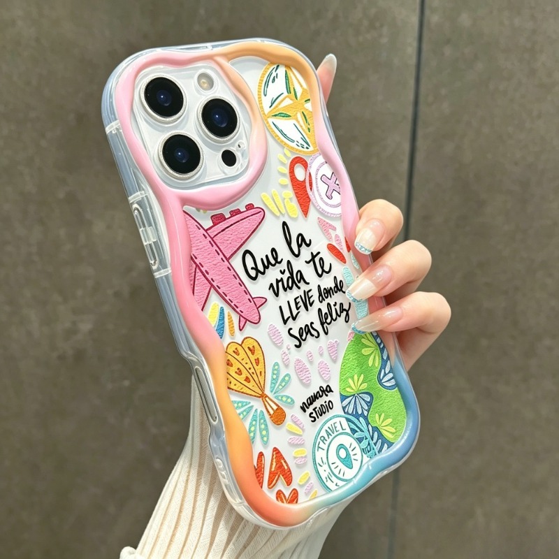 グラフィティトラベル飛行機柄iPhoneケース iPhone - Travel Accessories Iphone のレビューと価格