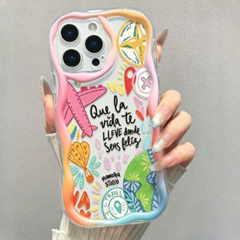 グラフィティトラベル飛行機柄iPhoneケース iPhone - Travel Accessories Iphone のレビューと価格