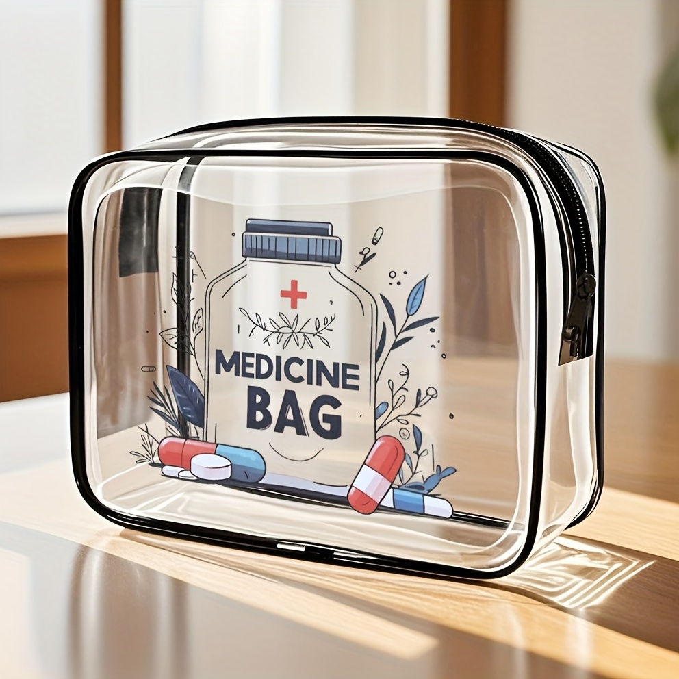 1pc クリアメイクアップバッグ透明トラベルトイレタリーポー - Toiletry Bag Tsa のレビューと価格