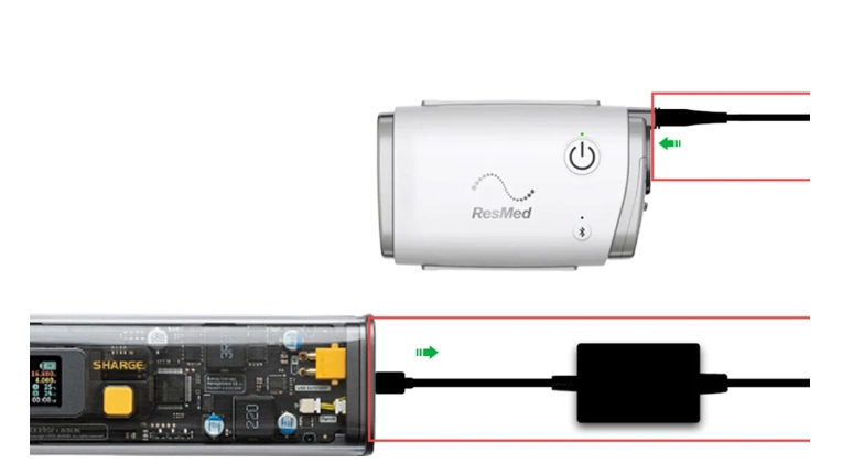 ResMed Airmini PD 充電ケーブル パワーバン - Travel Accessories For Train のレビューと価格