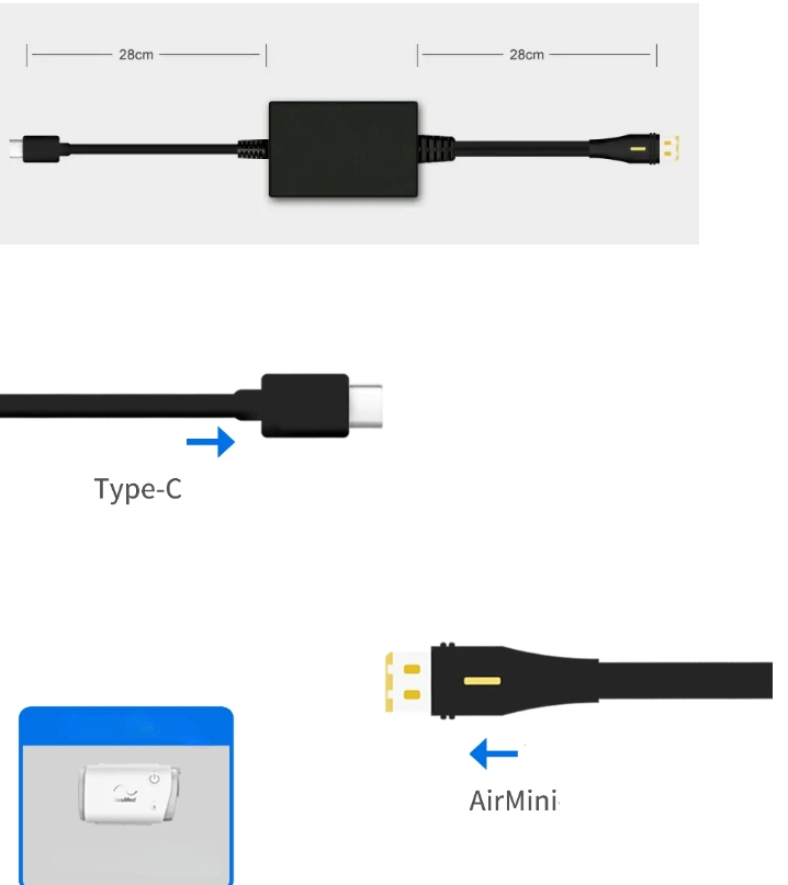 ResMed Airmini PD 充電ケーブル パワーバン - Travel Accessories For Train のレビューと価格