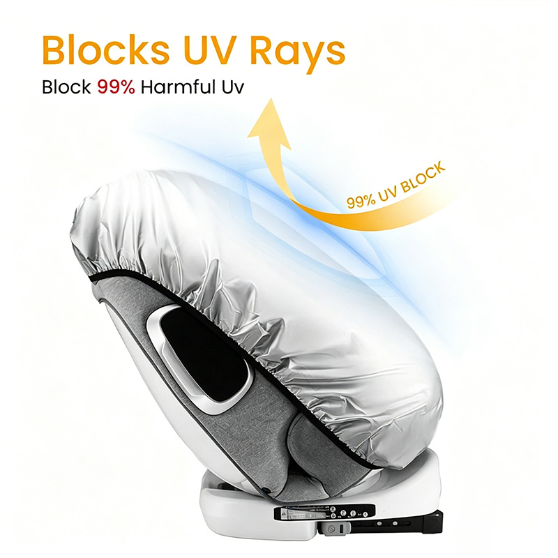 1PC ベビーカーシートサンシェードカバーは熱と太陽の紫外線 - Travel Accessories For Baby のレビューと価格