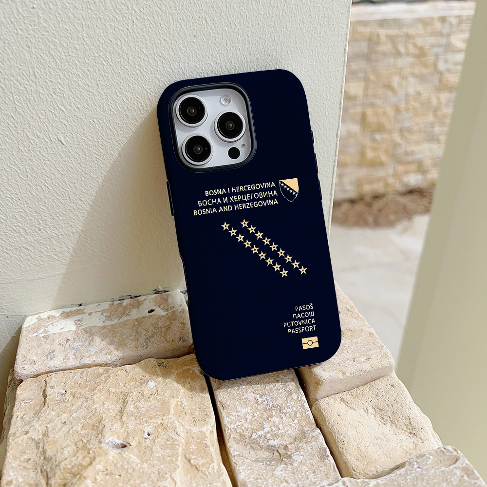 ボスニア・ヘルツェゴビナ パスポート柄 iPhone 17  - Travel Accessories Iphone のレビューと価格