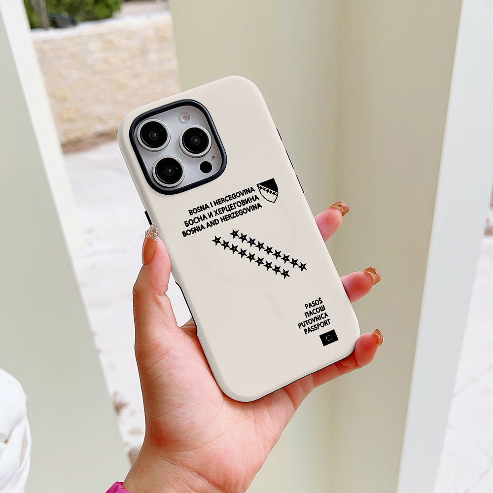 ボスニア・ヘルツェゴビナ パスポート柄 iPhone 17  - Travel Accessories Iphone のレビューと価格