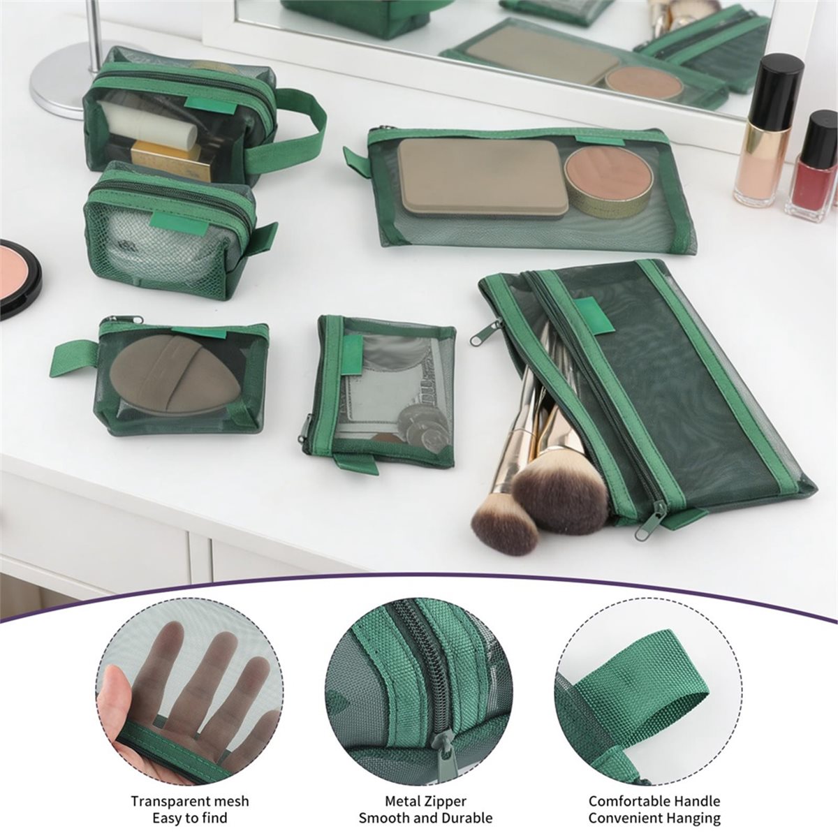 【TODAY-BUY】~@ 6個入り透明メッシュコインおよび - Travel Accessories To Buy のレビューと価格