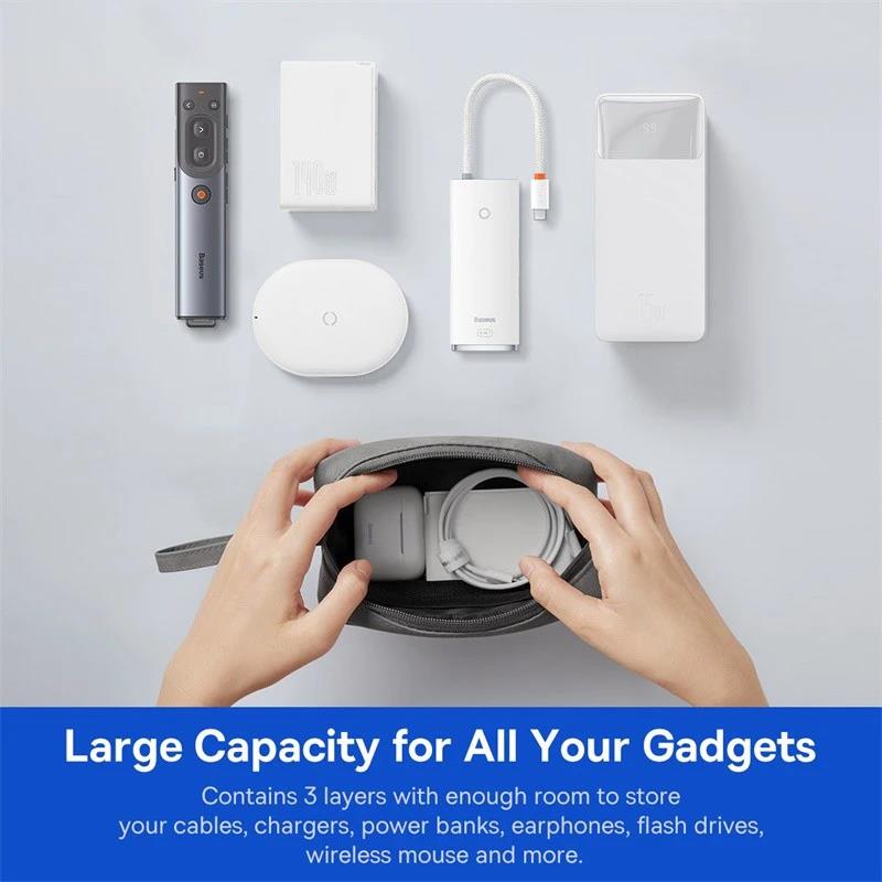 携帯電話防水バッグ旅行用充電器ケーブル収納ケース iPhon - Travel Accessories Iphone のレビューと価格