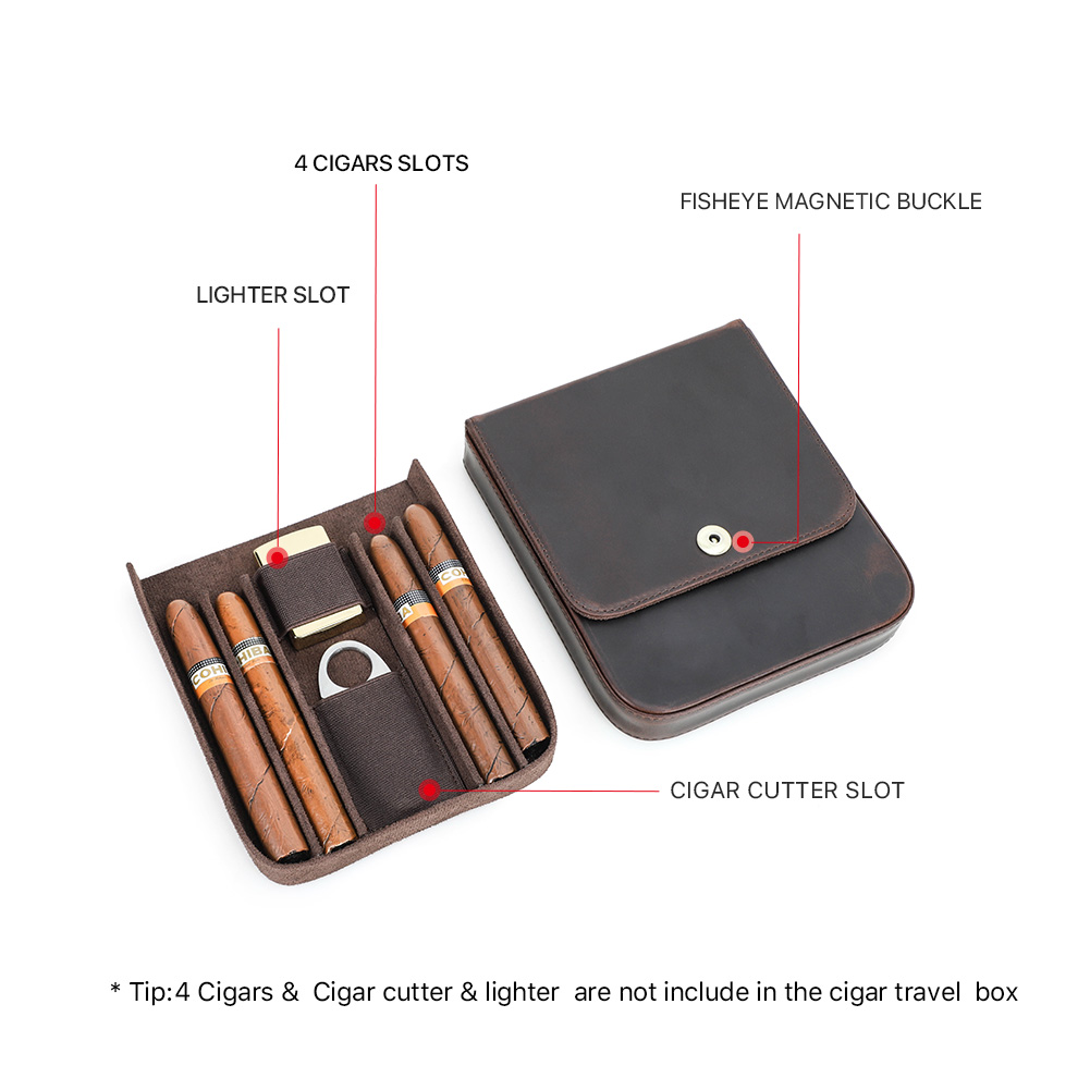 CONTACT'S FAMILY 本革製シガーヒュミドールボ - Travel Accessories のレビューと価格