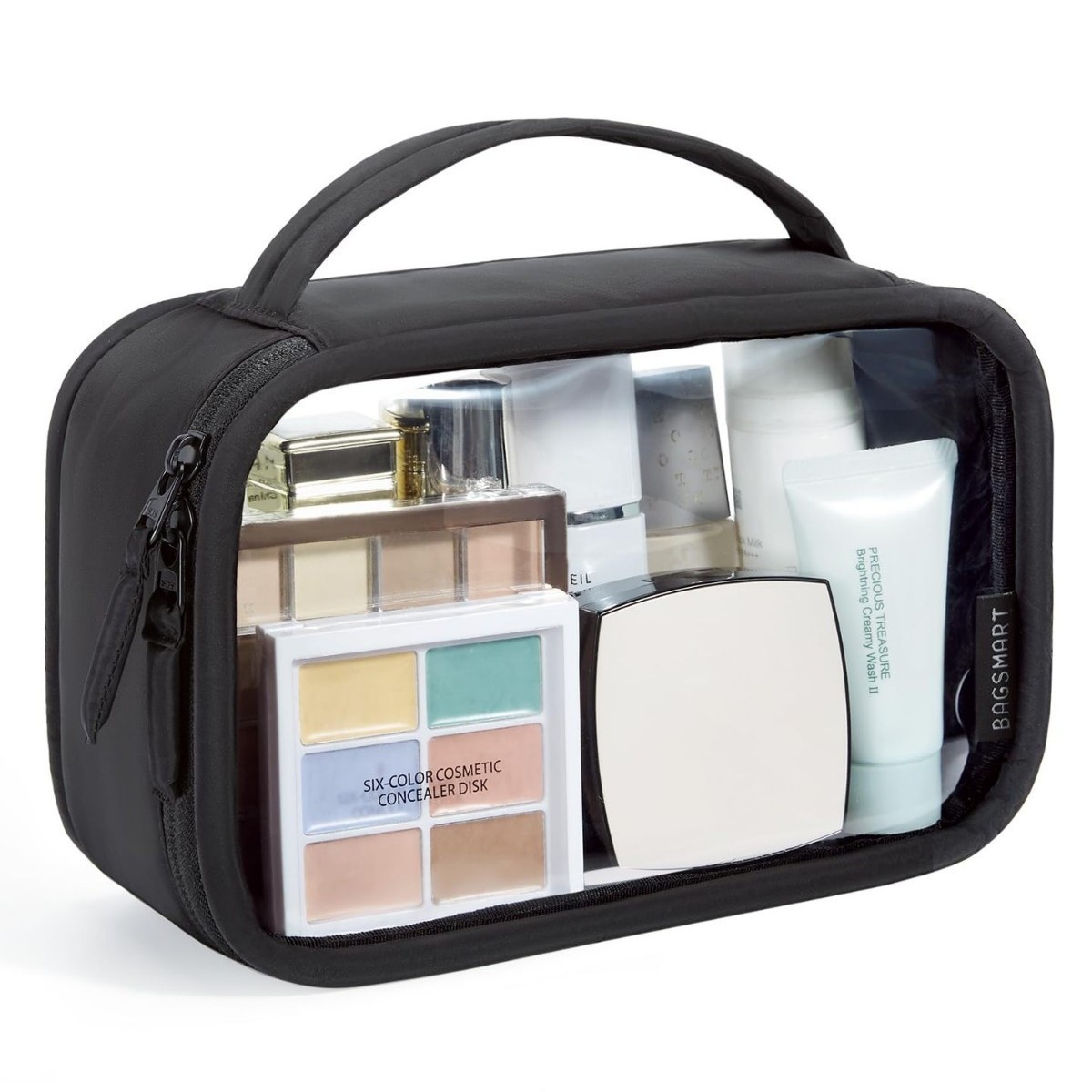 TSA承認済み PVCクリアメイクアップケース 化粧品バッグ - Toiletry Bag Tsa のレビューと価格